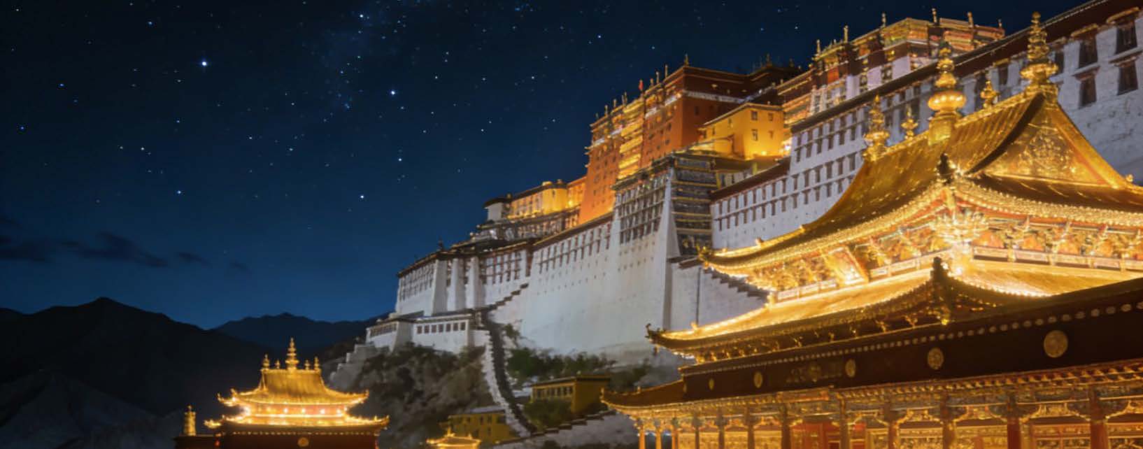 夜拍布達拉宮