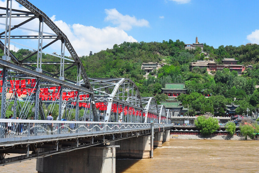 蘭州黃河鐵橋/黃河母親像